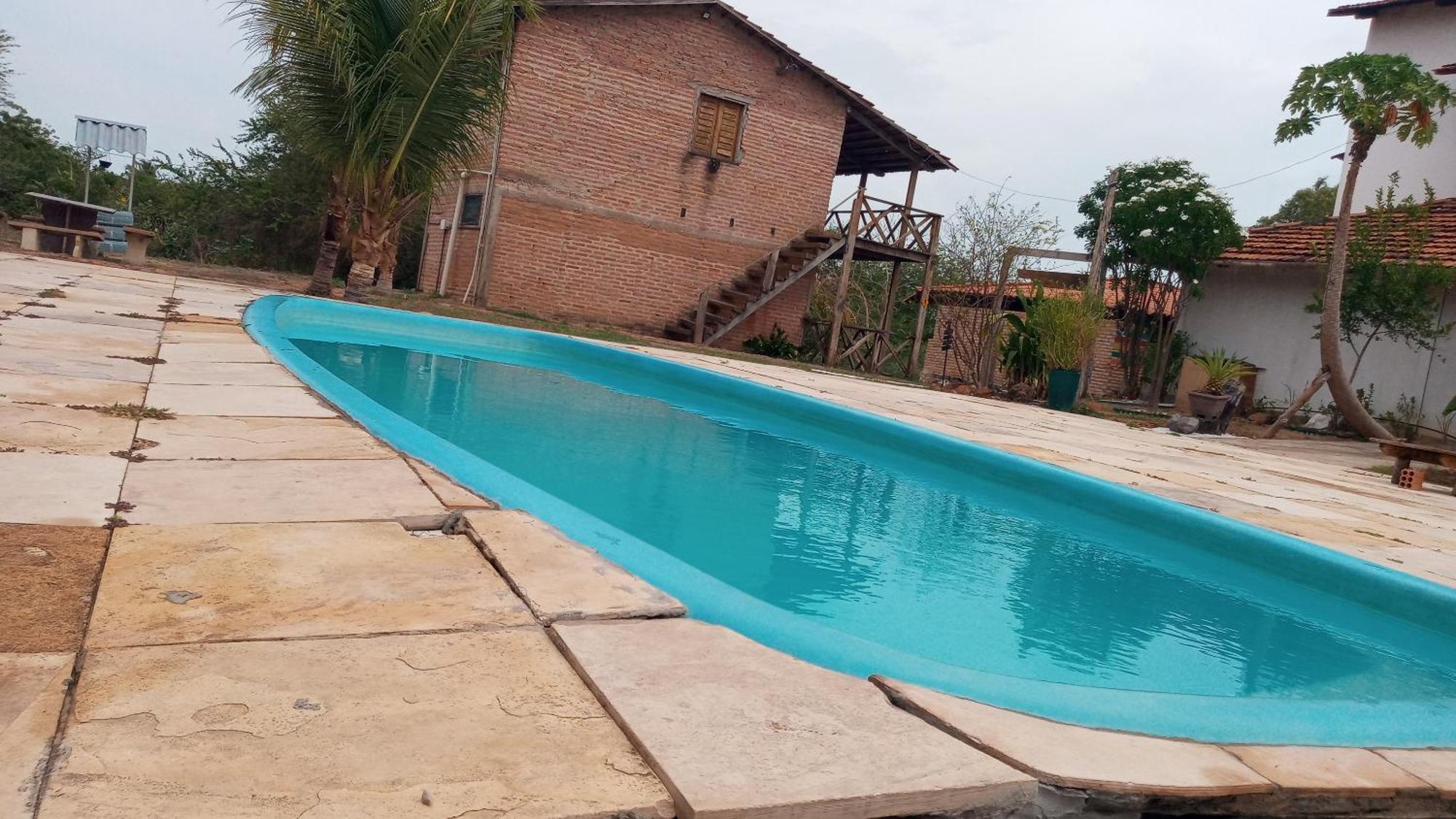 Camping E Pousada Tres Lagoas Hotel Luis Correia Exterior photo